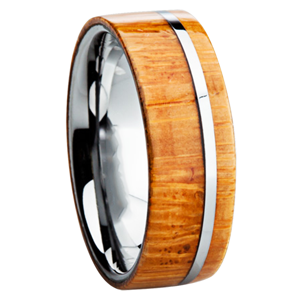 Wood Inlay Rings - One of the Hottest Categories of Mens Wedding Rings on the Market