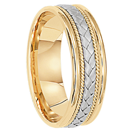 Unique Gold Mens Wedding Rings